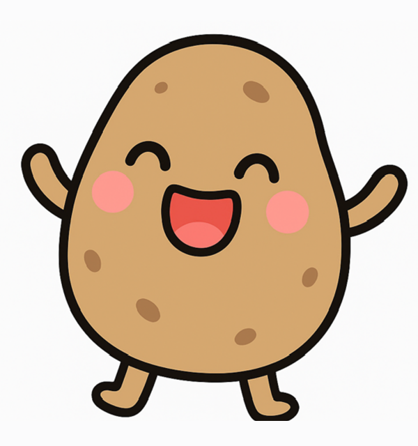 ジャガイモキャラクターイラスト